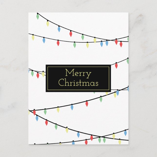 Jul Ljus Vykort (Framsida)