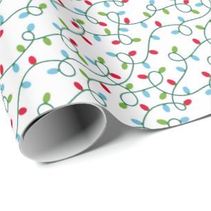 Jul Ljus Wrapping Papper Presentpapper