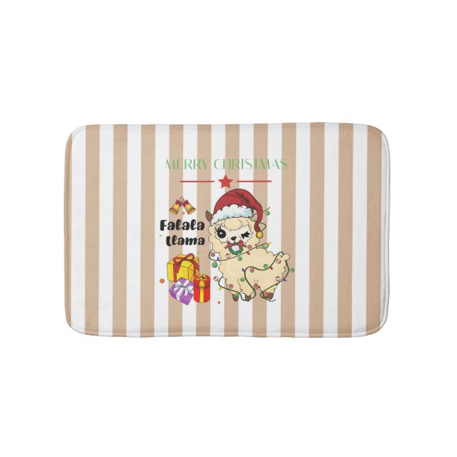 Jul Llama Bath Mat Badrumsmatta (Framsidan)