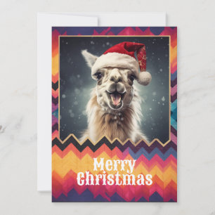 Jul Llama Julkort