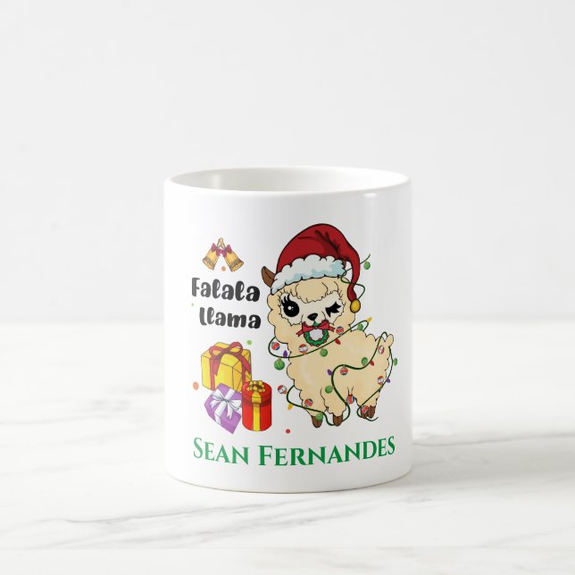 Jul Llama Kaffe Mugg (Center)