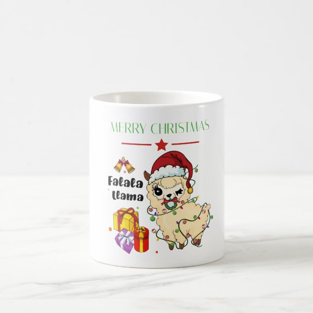 Jul Llama Kaffe Mugg (Center)