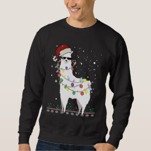 Jul Llama Lång Ärmad Tröja