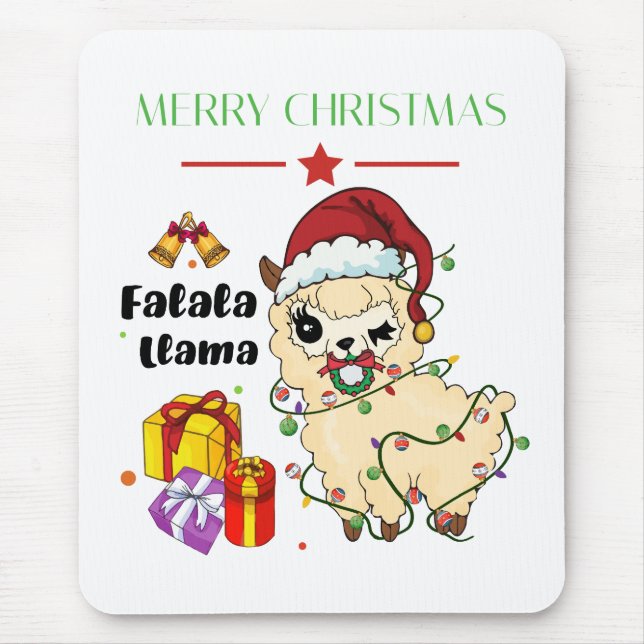Jul Llama Mousepad Musmatta (Framsidan)