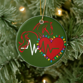 Jul Logo Keramisk Ornament