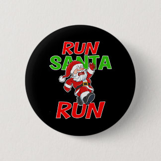 Jul Löpande Present Tröja Tomte Löpning 5k Lopp Knapp