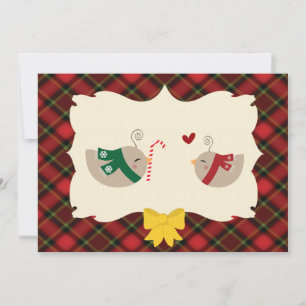 Jul Love birds Julkort