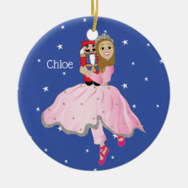 Jul Lt Brown Hair Nutcracker Ballet Ornament