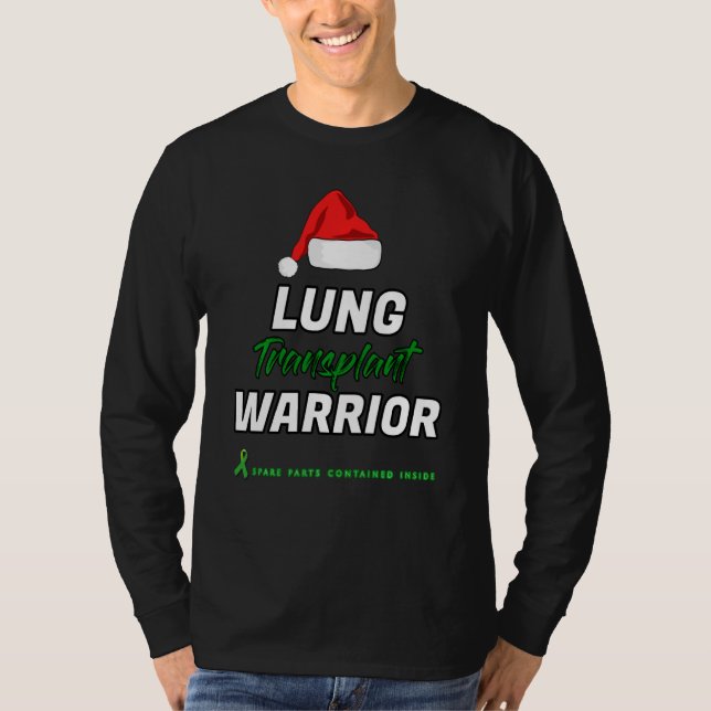 Jul Lung Transplant Warrior Patient Survivor T Shirt (Framsida)