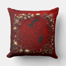 Jul Luxurij Rik Struktur God jul Kudde