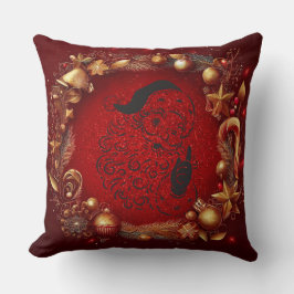 Jul Luxurij Rik Struktur God jul Kudde