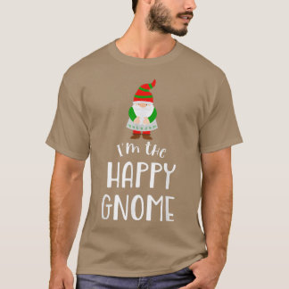 Jul Lycklig Gnome Party T Shirt
