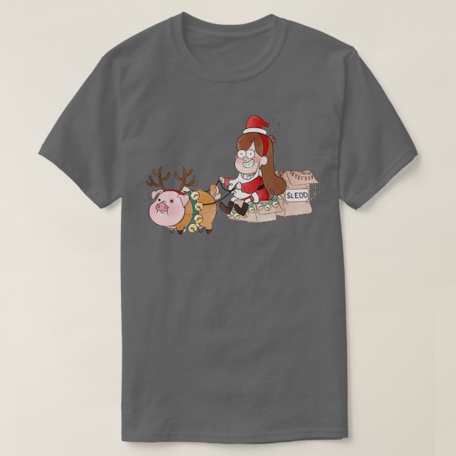 Jul Mabel Gravity Falls T Shirt (Design framsida)