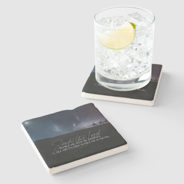 Jul Magi Bible Quote Stenunderlägg (Sidan)