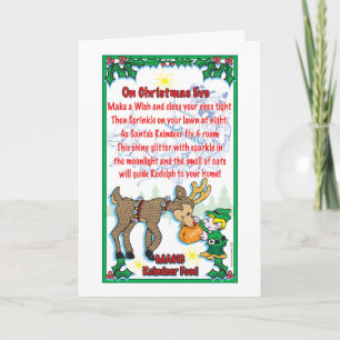 Jul Magic Reindeer Food Helgkort