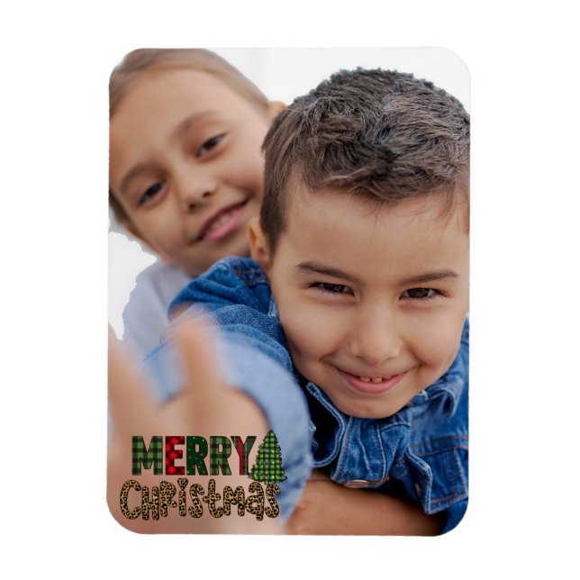 Jul Magnetic Foto ramar | Julfoto Magnet (Vertikal)