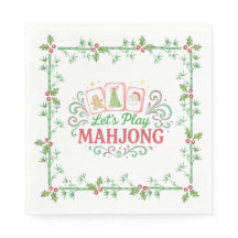 Jul Mahjong-märke | Monogram