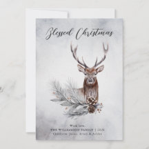 Jul Majestic Rustic Hjort Antlers Gräs Cone