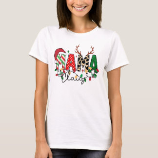 Jul Mamma Claus - en fin julklapp T Shirt