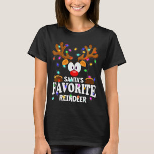 Jul Man Kvinnor Julens Favoritren  T Shirt