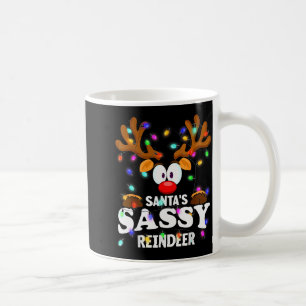 Jul Man Kvinnor Tomtens Sy Renar Kaffemugg