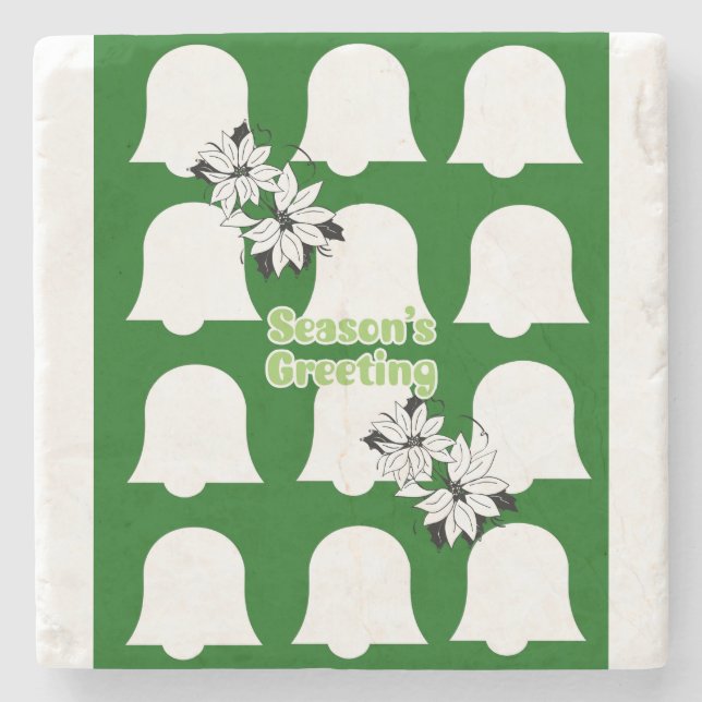 Jul Marble Stone Underlägg säsongens hälsningar (Framsidan)