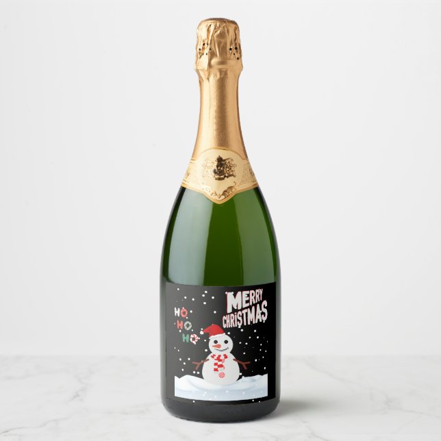 Jul: Märket Vin i Snögubbe mousserande (Framsida)