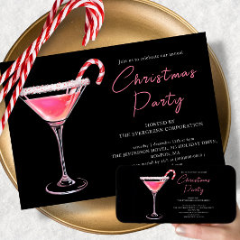 jul Martini Cocktail | JULFEST Inbjudningar