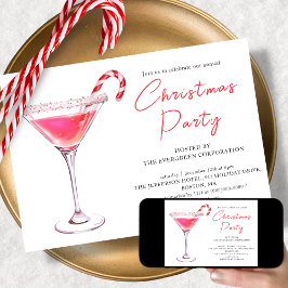 jul Martini Cocktail | JULFEST Inbjudningar