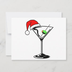 jul Martini Julkort