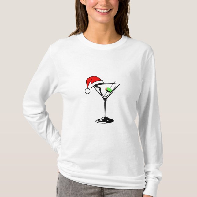 Jul Martini T Shirt (Framsida)