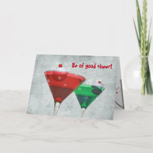 Jul Martinis med Bobbers Helgkort