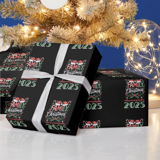 Jul: Matchande julkläder för familjen 2025 Presentpapper (Helgdagar)
