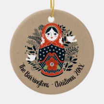 Jul Matryoshka Ornament