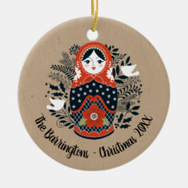 Jul Matryoshka Ornament
