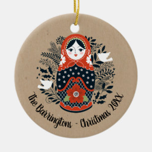 Jul Matryoshka Ornament