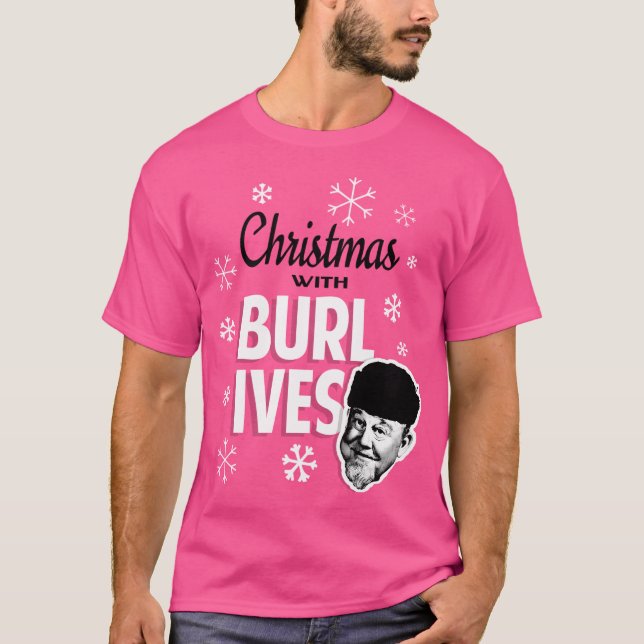 Jul med Burl Ives T Shirt (Framsida)