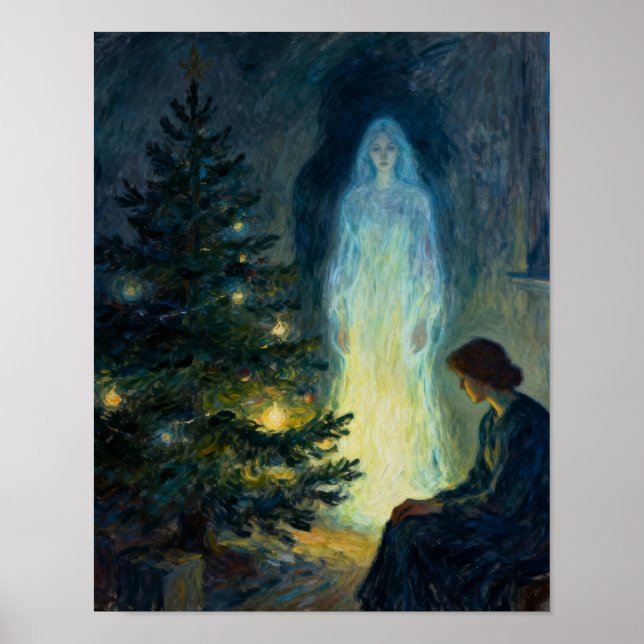 Jul med din spöke poster (Framsidan)