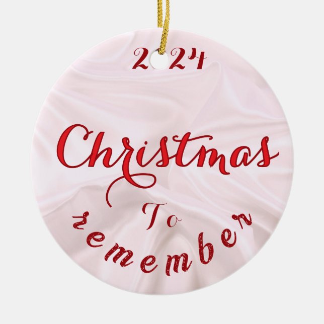 Jul med familj Ornament (Framsidan)