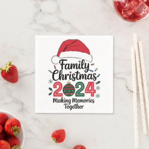 Jul med familjen 2024 Skapar minnen tillsammans Pappersservett