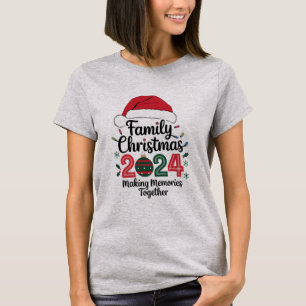Jul med familjen 2024 Skapar minnen tillsammans T Shirt