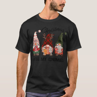Jul med min Gnomies Fint julklapp T Shirt