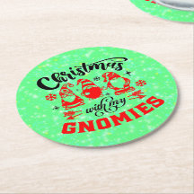 Jul med min Gnomies - Lusnyröd Grönt