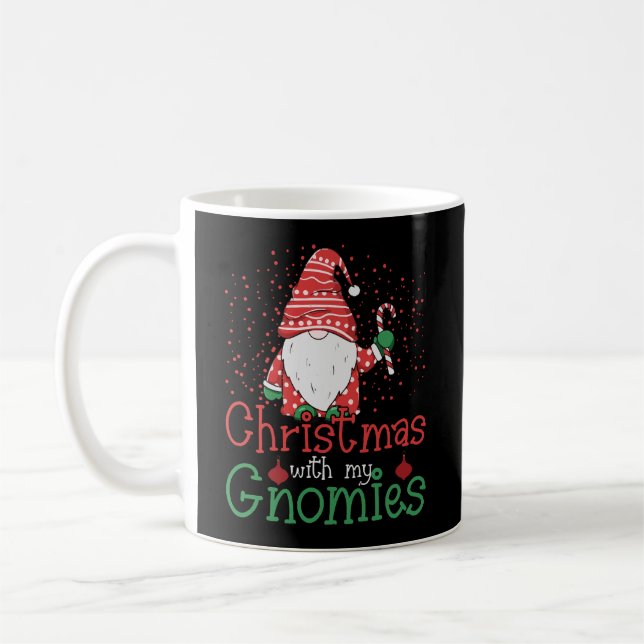 Jul med mina Gnomies Kaffemugg (Vänster)