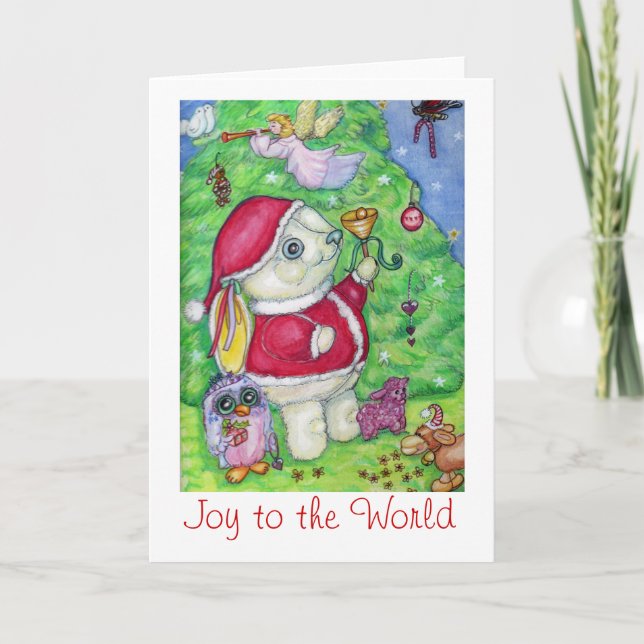 Jul med Pookie Helgkort (Framsida)