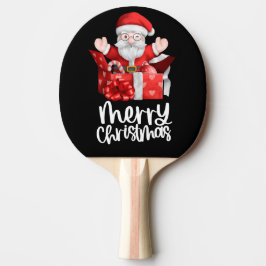 Jul med Santa Pingisracket