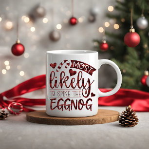 Jul med störst sannolikhet för Spikets långa Perso Kaffemugg