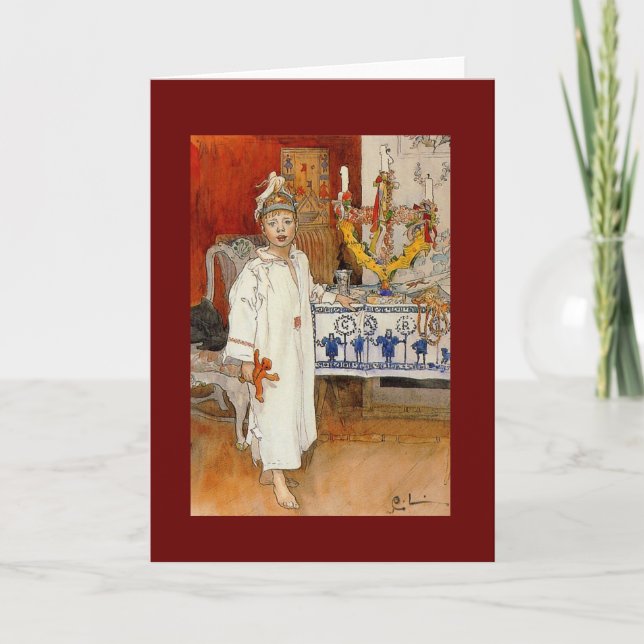 Jul med Ulf 1894 Helgkort (Framsida)