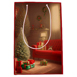 Jul Mellanstor Presentpåse