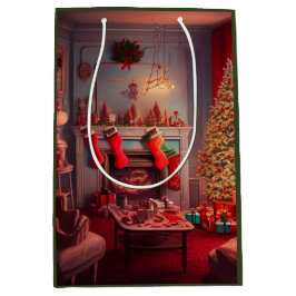 Jul Mellanstor Presentpåse